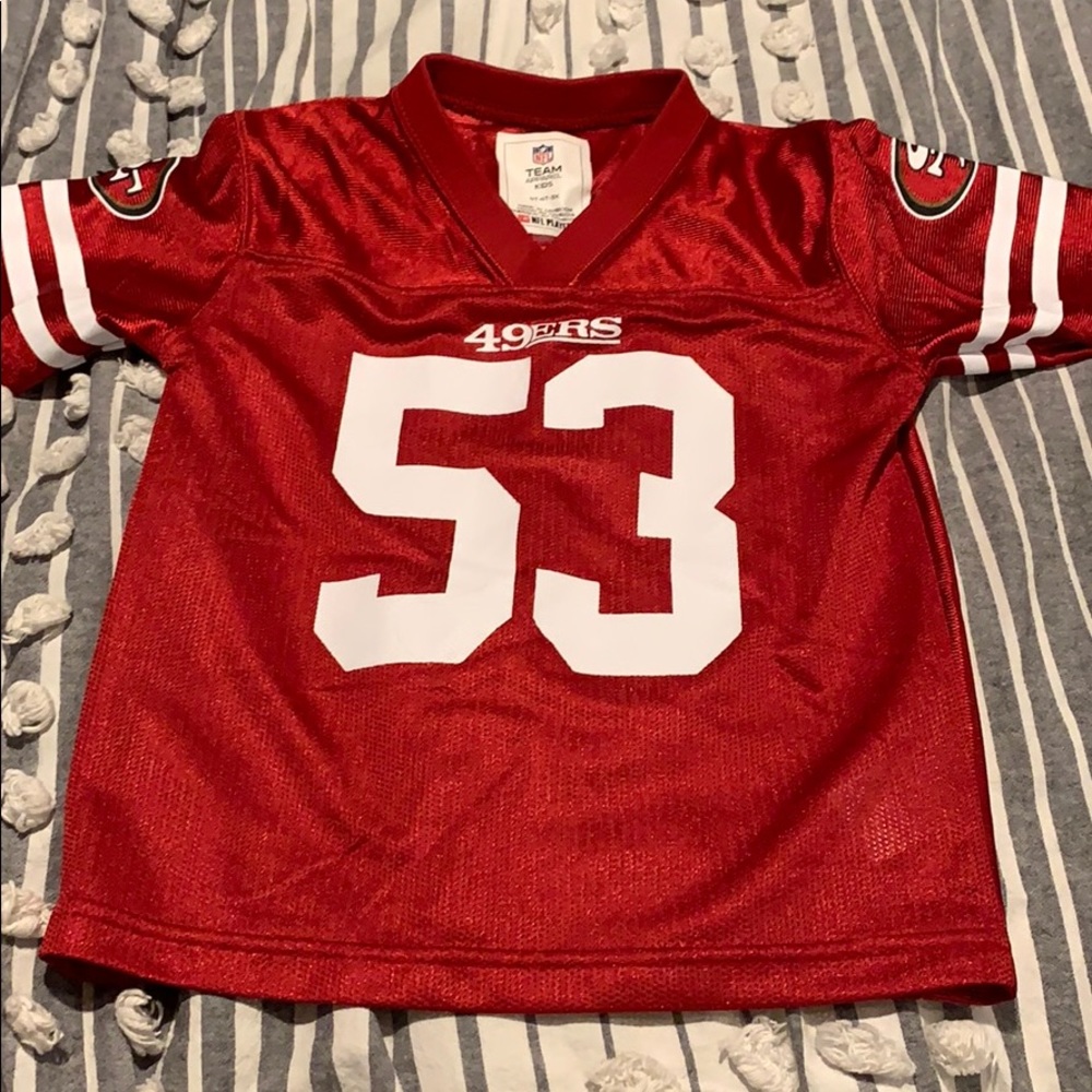 SF 49ers children’s jersey